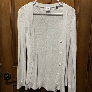 CAbi Grey Cardigan